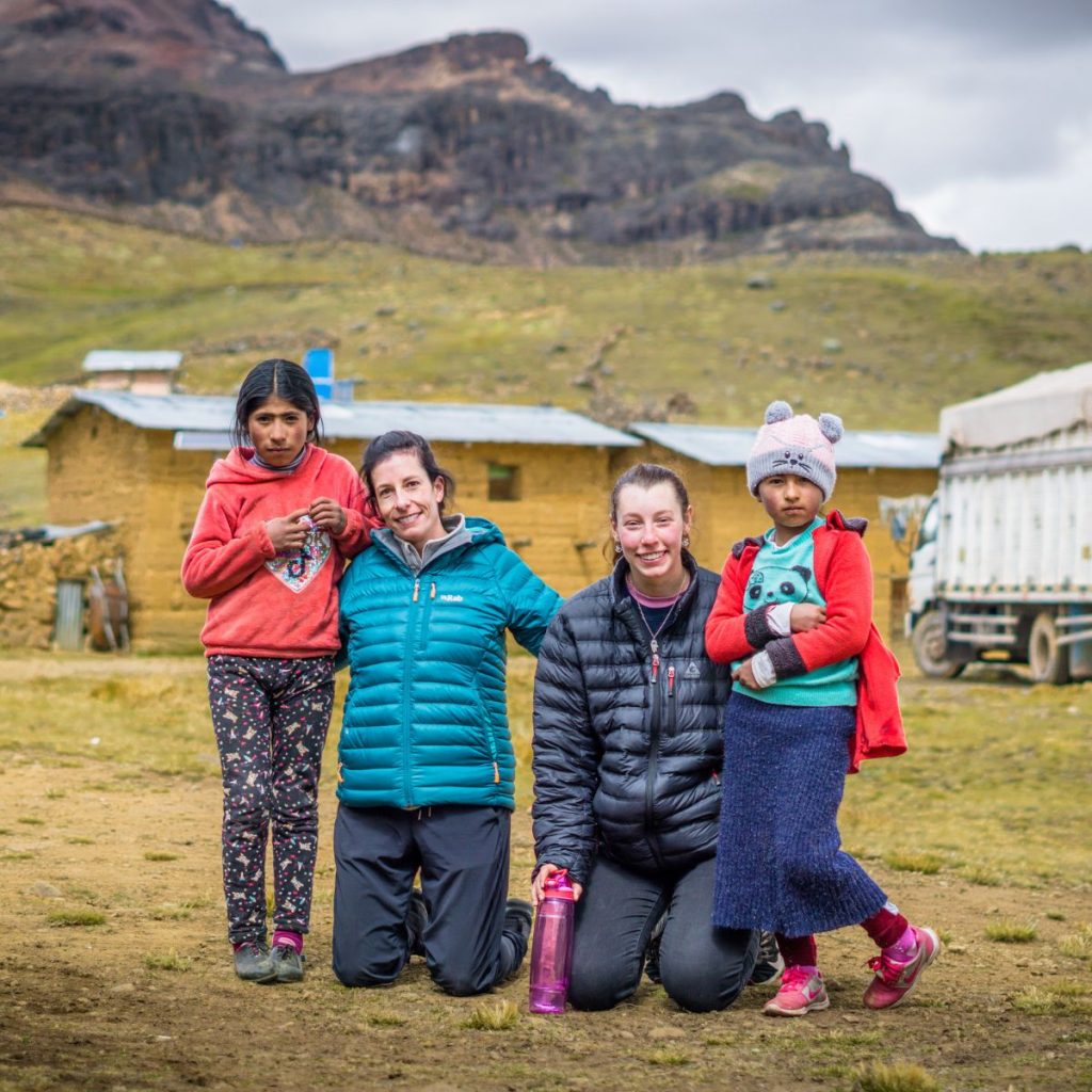 Canadian women with Peruvian kids