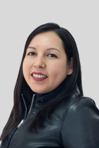 Milagros, LUTW Regional Manager coordinating solar energy operations funded by csr charity donations