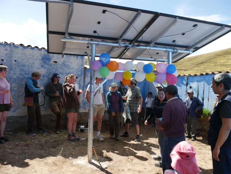 we brought light and internet to the remote community